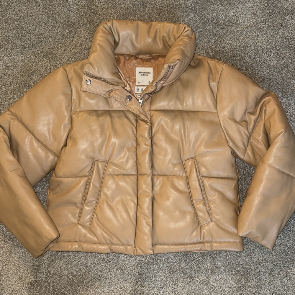 Abercrombie mini puffer jacket